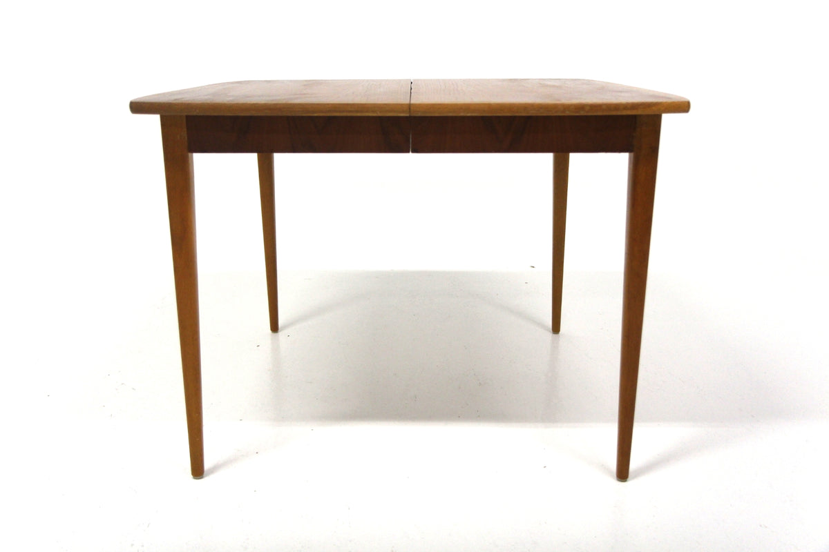 Tavolo Svedese Vintage 1950 Quadrato Teak e Quercia | Ø100 | 100sw29600