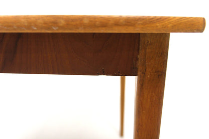 Tavolo Svedese Vintage 1950 Quadrato Teak e Quercia | Ø100 | 100sw29600