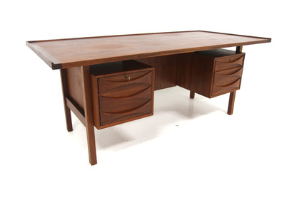 Scrivania "Model 75" Niels Clausen 180cm design danese anni 60 | sw29601