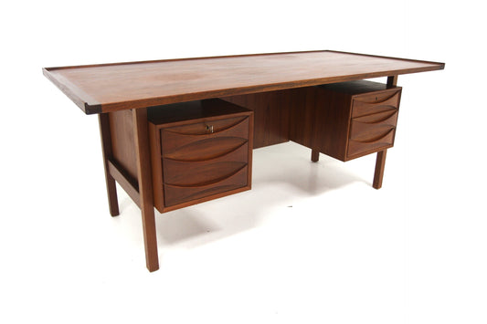 Scrivania "Model 75" Niels Clausen 180cm design danese anni 60 | sw29601