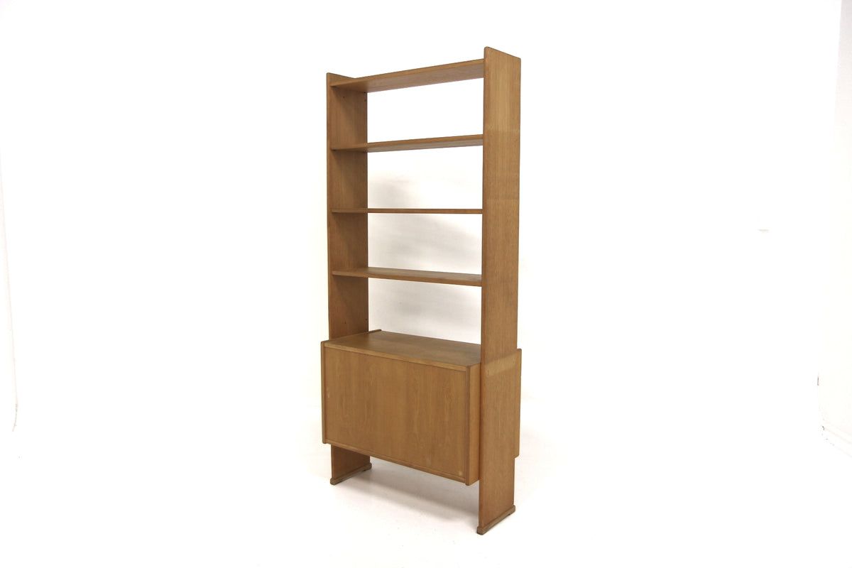 Libreria 84x190 quercia design danese 1960 | sw29607