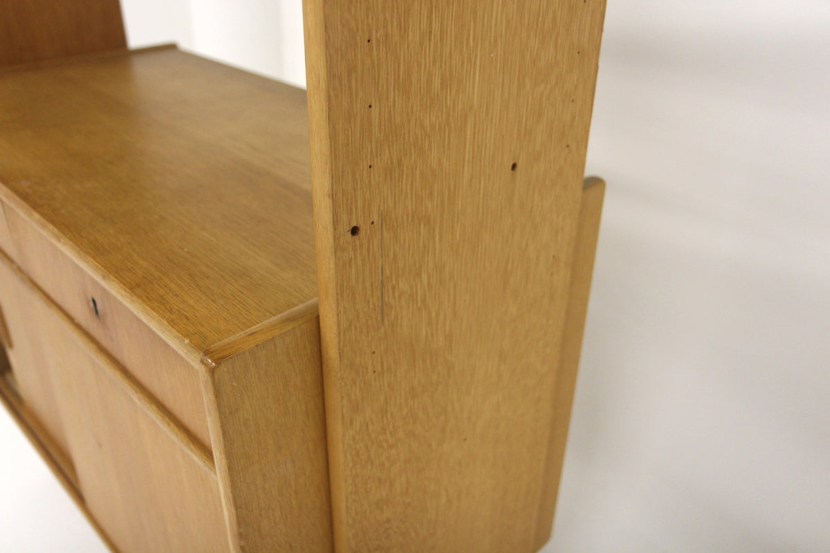 Libreria 84x190 quercia design danese 1960 | sw29607