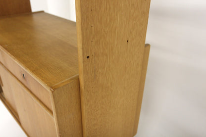 Libreria 84x190 quercia design danese 1960 | sw29607