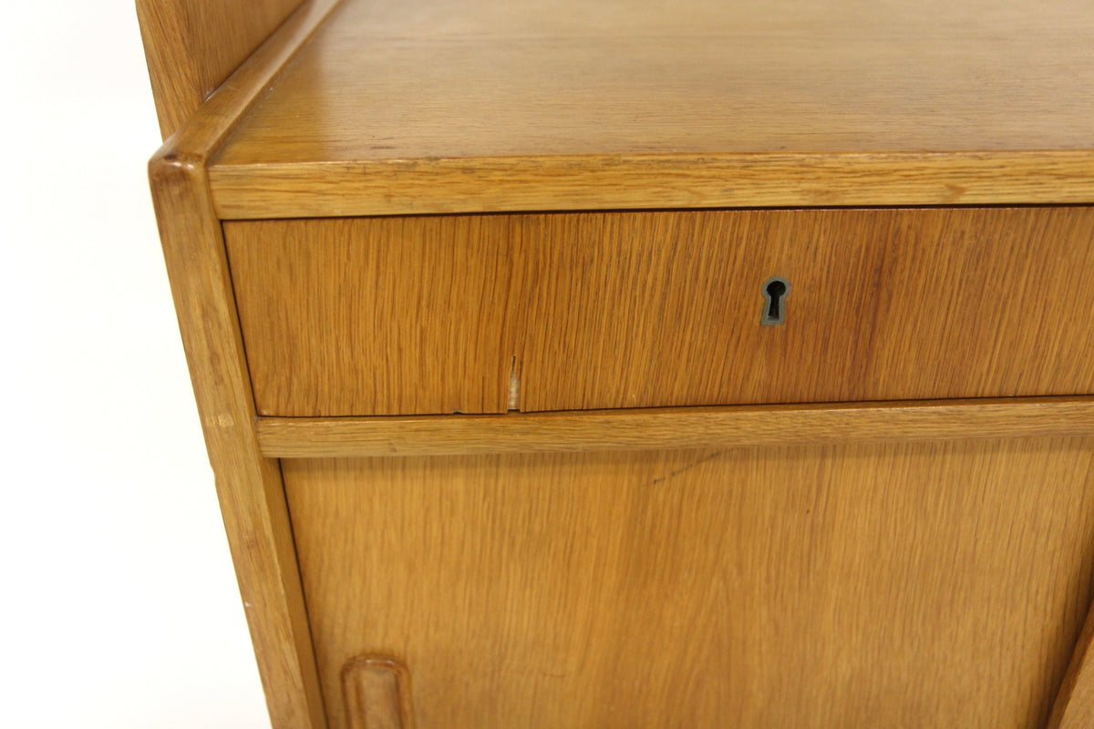 Libreria 84x190 quercia design danese 1960 | sw29607