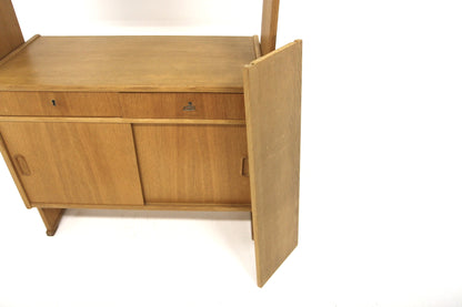 Libreria 84x190 quercia design danese 1960 | sw29608