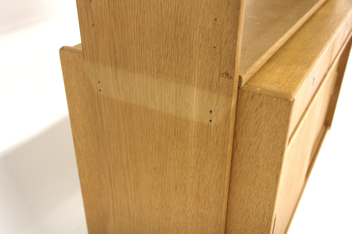 Libreria 84x190 quercia design danese 1960 | sw29608