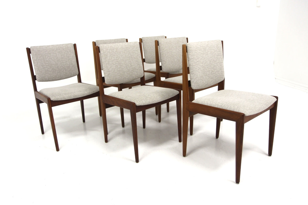 Sedie set di 6 Karl-Erik Ekselius design svedese vintage anni 60 | sw29609