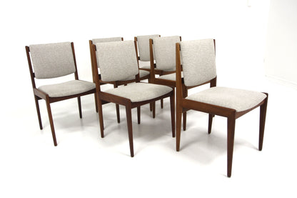 Sedie set di 6 Karl-Erik Ekselius design svedese vintage anni 60 | sw29609