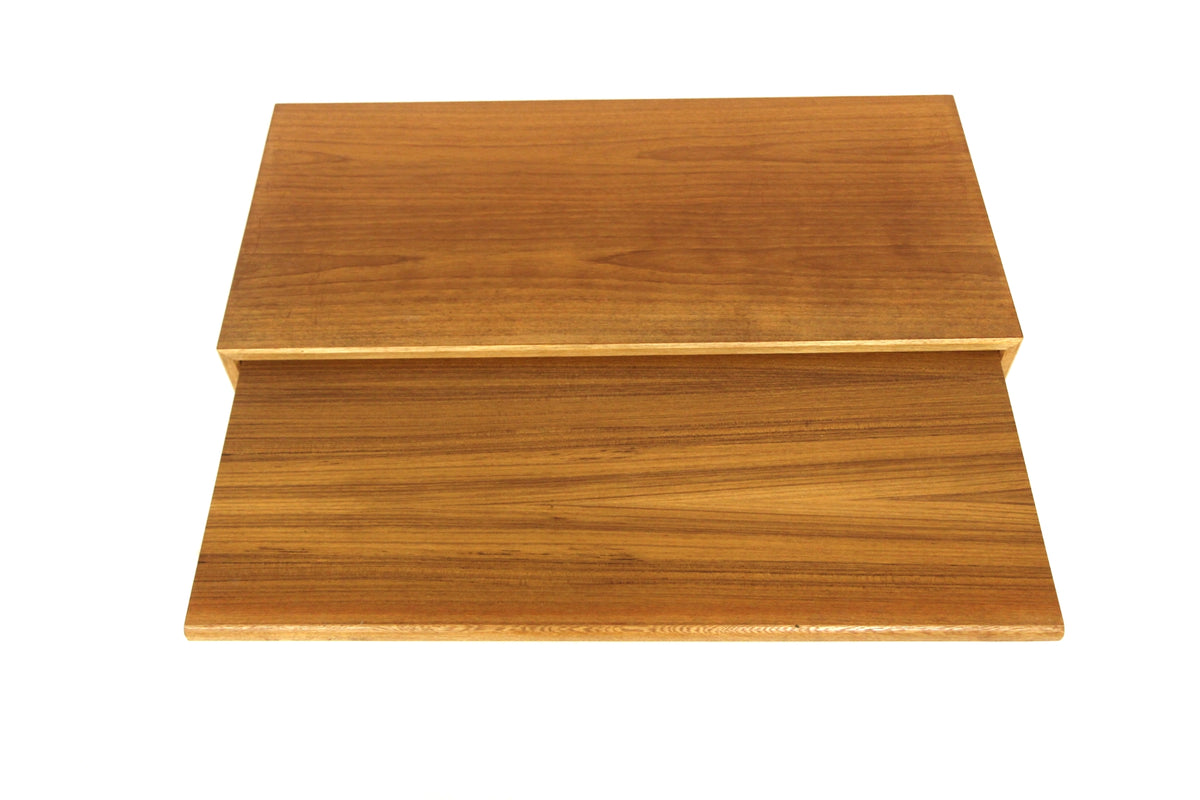 Sideboard 85cm con scrittoio e cassettiera teak design svedese anni 50 | sw29629
