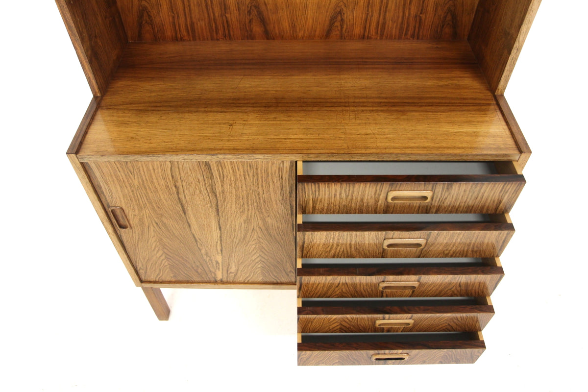 Libreria palissandro design svedese vintage anni 60 | sw29656