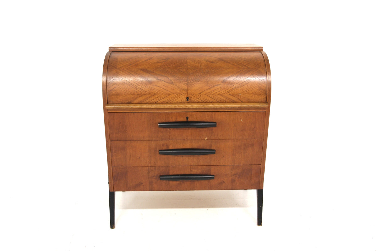 Scrittoio tondo design svedese anni 50 | sw29679