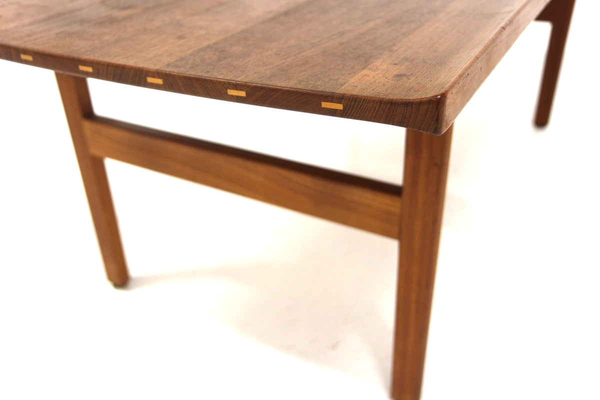 Tavolino 140cm Tove & Edvard Kindt Larsen teak design svedese 1960 | sw29708