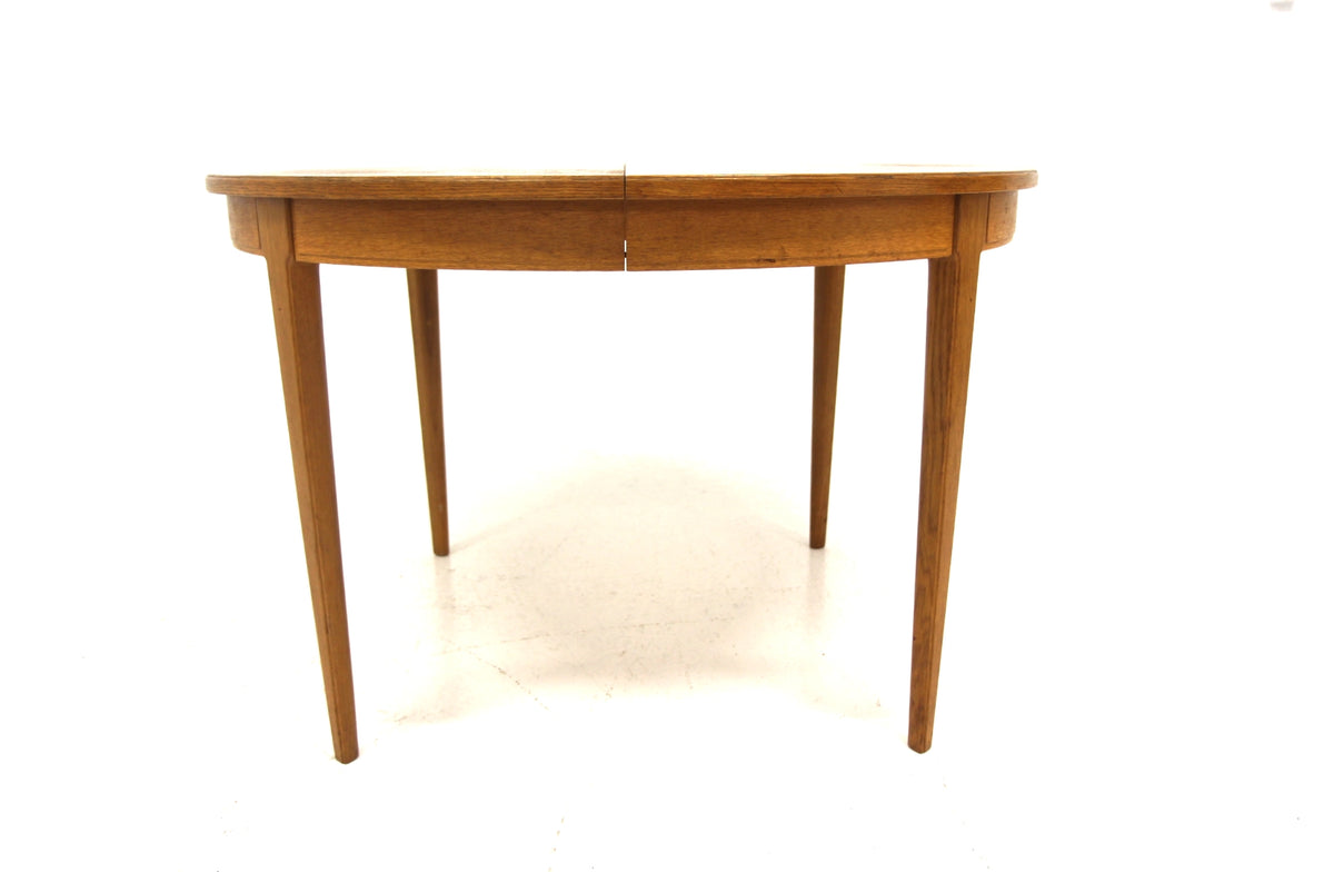 Tavolo rotondo Carl Malmsten design vintage svedese anni 60 | sw29714