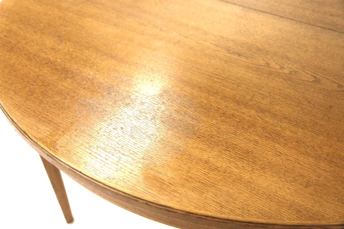 Tavolo rotondo Carl Malmsten design vintage svedese anni 60 | sw29714