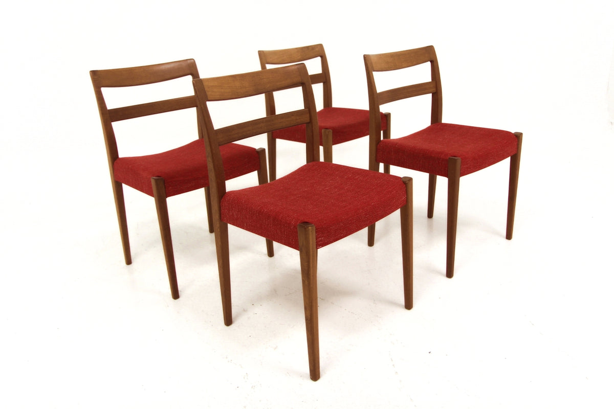 Sedie set di 4 GARMI Nils Jonsson design svedese vintage anni 60 | sw29715