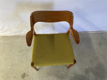 Poltroncina vintage N. O. Møller design danese anni 60 [j43136] misure L.60 H.81 P.55