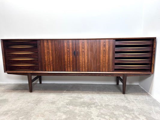 Sideboard 4 ante palissandro vintage danese 240cm | nr10380