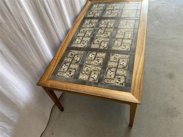Tavolino vintage design danese anni 60 [j42927] misure L.137 H.52 P.75