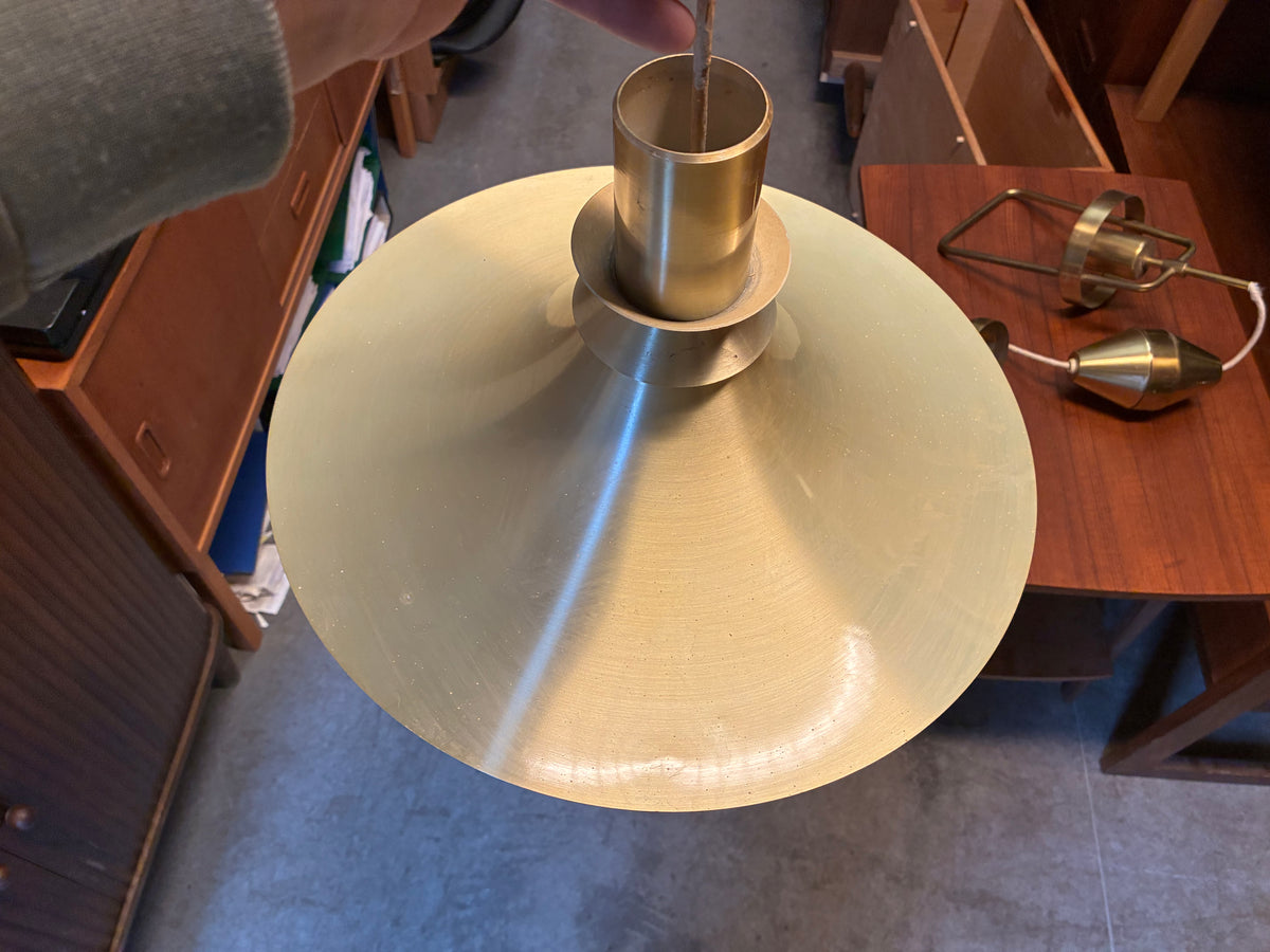 Lampada a sospensione in ottone design danese anni 50/60 | fz10329
