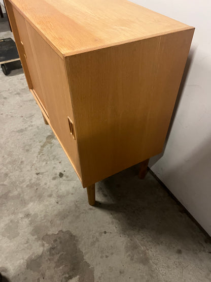 Sideboard in quercia 87cm design svedese vintage 1960 | fz9363