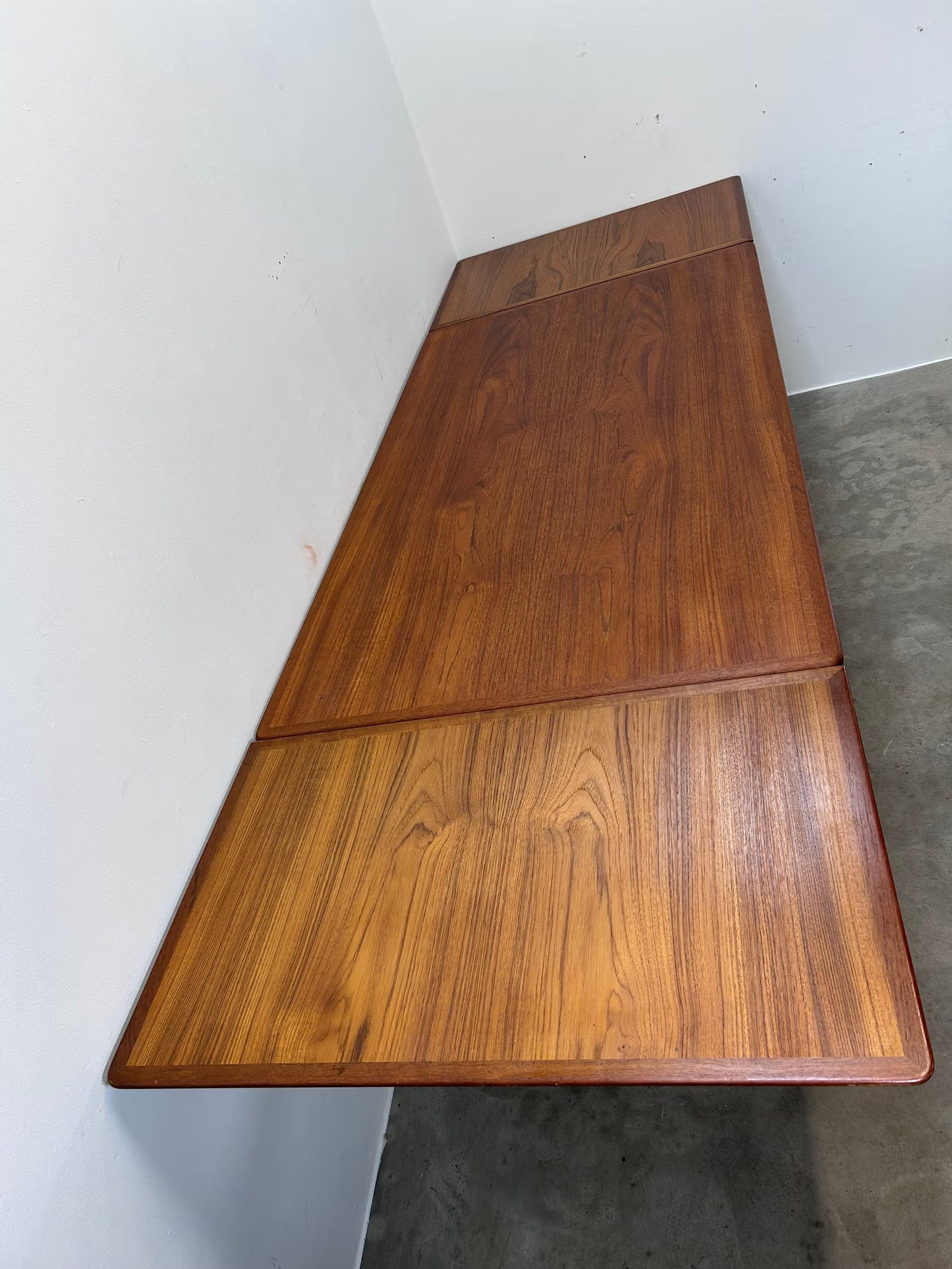 Tavolo rettangolare Johannes Andersen design vintage 1960 | nr10275