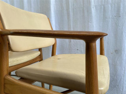 Sedie Arne Vodder vintage design danese anni 60 [j44270] misure su richiesta
