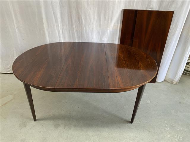 Tavolo Oman Jun rotondo vintage design danese anni 50 [j41416]