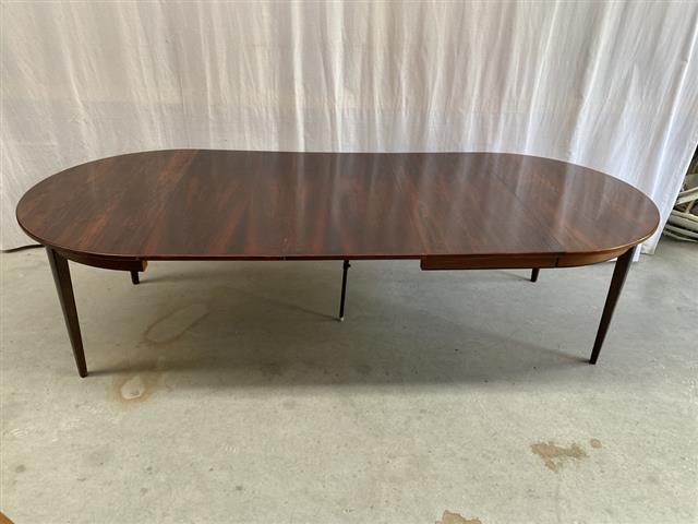 Tavolo Oman Jun rotondo vintage design danese anni 50 [j41416]