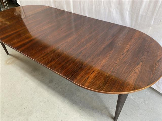 Tavolo Oman Jun rotondo vintage design danese anni 50 [j41416]