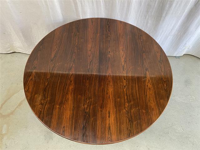 Tavolo Oman Jun rotondo vintage design danese anni 50 [j41416]