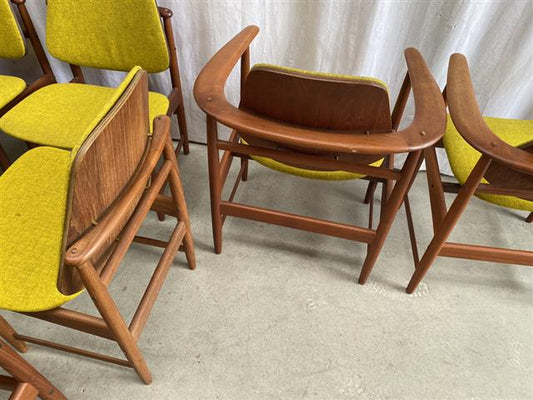 Sedie A. Hovmand-Olsen design danese vintage [j41762] misure da richiedere (Copia)