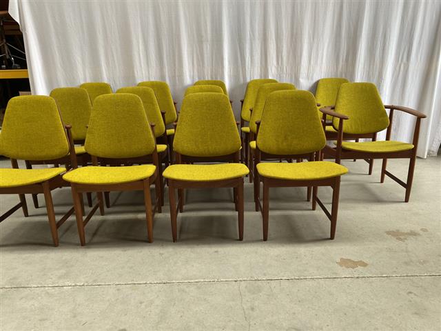 Sedie A. Hovmand-Olsen design danese vintage [j41762] misure da richiedere (Copia)