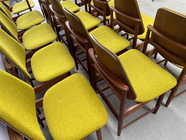 Sedie A. Hovmand-Olsen design danese vintage [j41762] misure da richiedere (Copia)