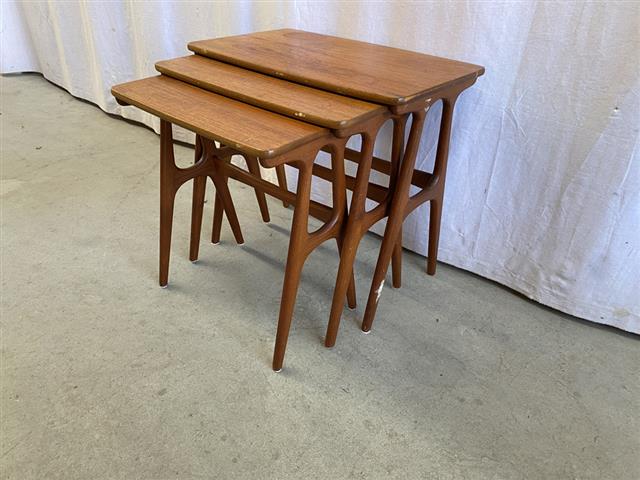 Tavolini tris vintage design danese anni 50 [jal41938]