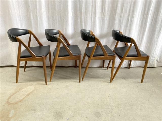 Sedie Kai Kristiansen n.31 vintage design danese anni 50 [j42011]