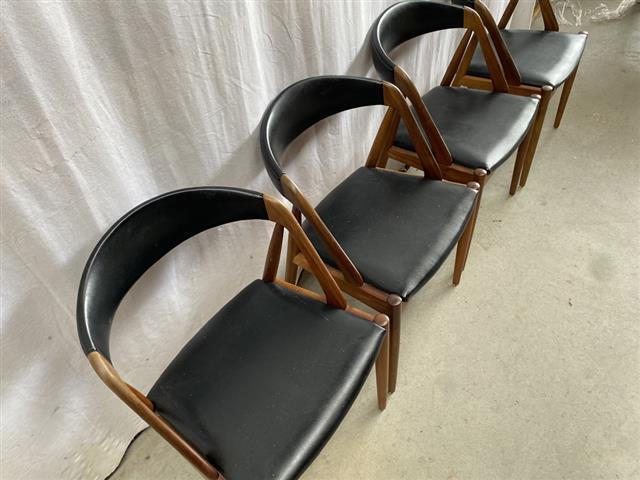 Sedie Kai Kristiansen n.31 vintage design danese anni 50 [j42011]