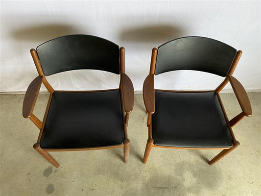 Sedie Poul Volther design danese vintage [j43456] misure da richiedere