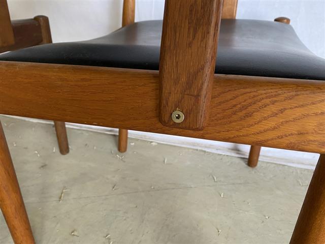 Sedie Poul Volther design danese vintage [j43456] misure da richiedere