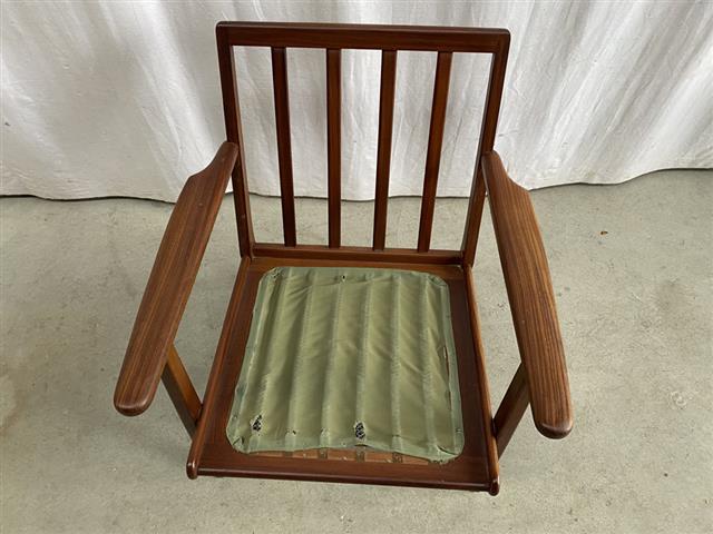 Poltrona vintage design danese anni 60 [j42561] misure da richiedere