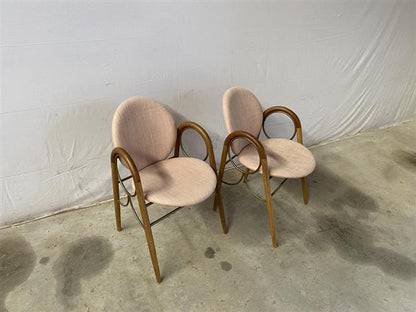 Sedie Nanna Diztel "Arkade" design danese vintage [j42585] misure da richiedere