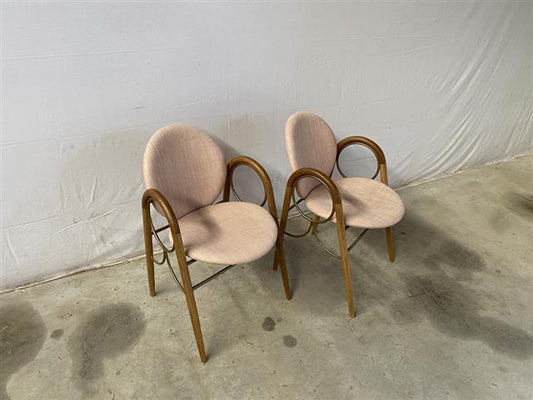 Sedie Nanna Diztel "Arkade" design danese vintage [j42585] misure da richiedere
