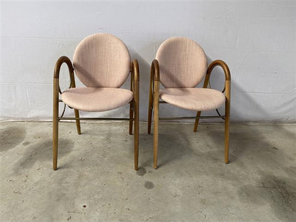 Sedie Nanna Diztel "Arkade" design danese vintage [j42585] misure da richiedere