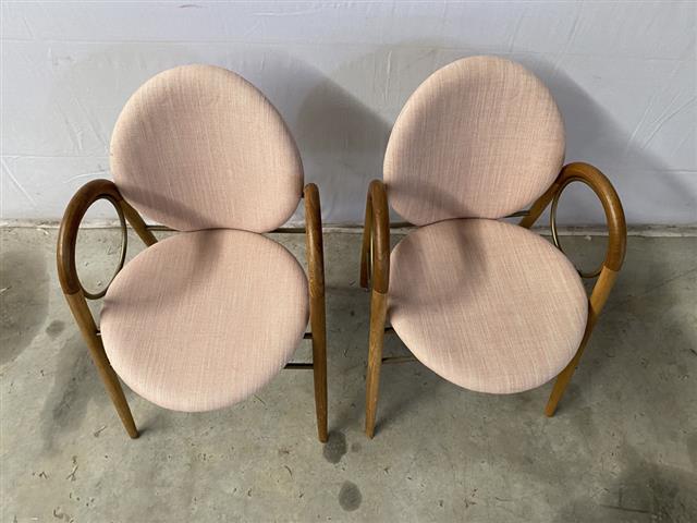 Sedie Nanna Diztel "Arkade" design danese vintage [j42585] misure da richiedere