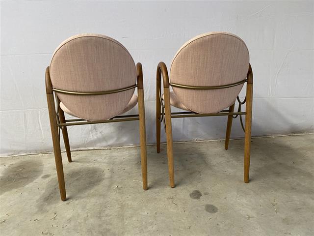 Sedie Nanna Diztel "Arkade" design danese vintage [j42585] misure da richiedere