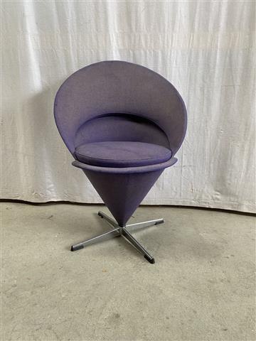 Poltrona Verner Panton design danese vintage [j42695] misure da richiedere