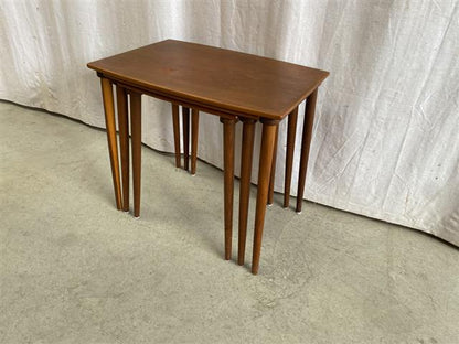 Tavolini tris design danese vintage anni 50 [jal43273]