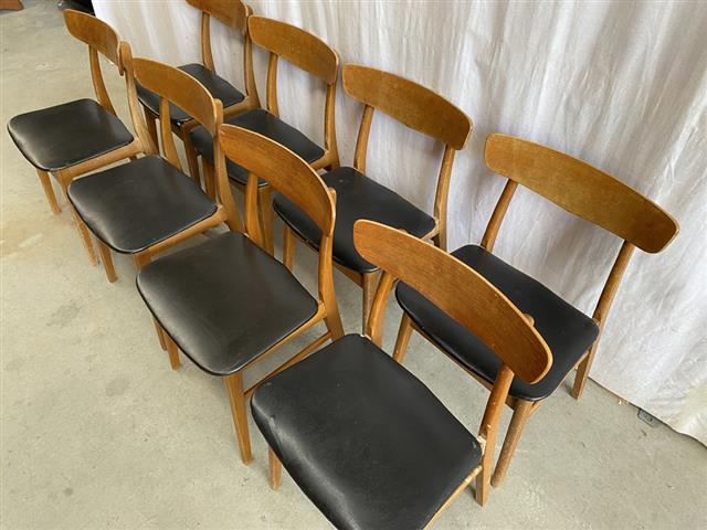 Sedie Farstrup vintage design danese anni 60 [j44162] misure su richiesta