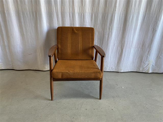 Poltrona design danese vintage [j43505] misure da richiedere