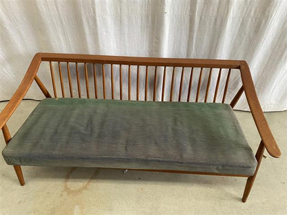 Divano design danese vintage anni 50 [j43592] misure H.63 L.165 P.78