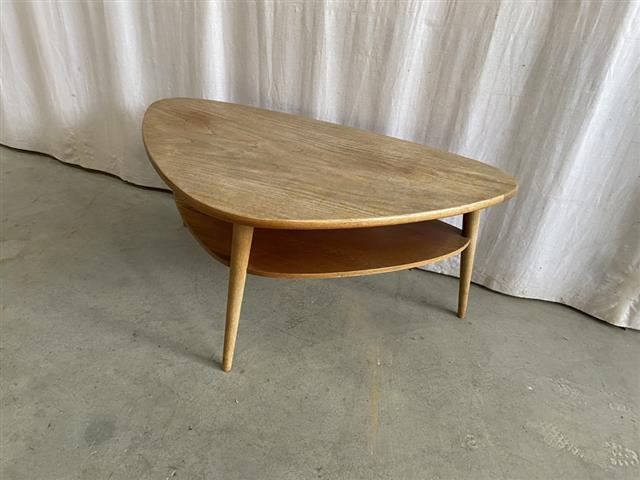Tavolino vintage design danese anni 60 [j43683] misure H.54 L.124 P.74